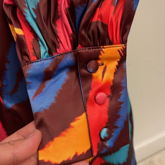 L’ATISTE | Women’s High Neck Cut Out Mini Dress Size Medium M - Picture 9 of 13